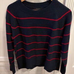 Banana Republic Stripped Cotton Sweater